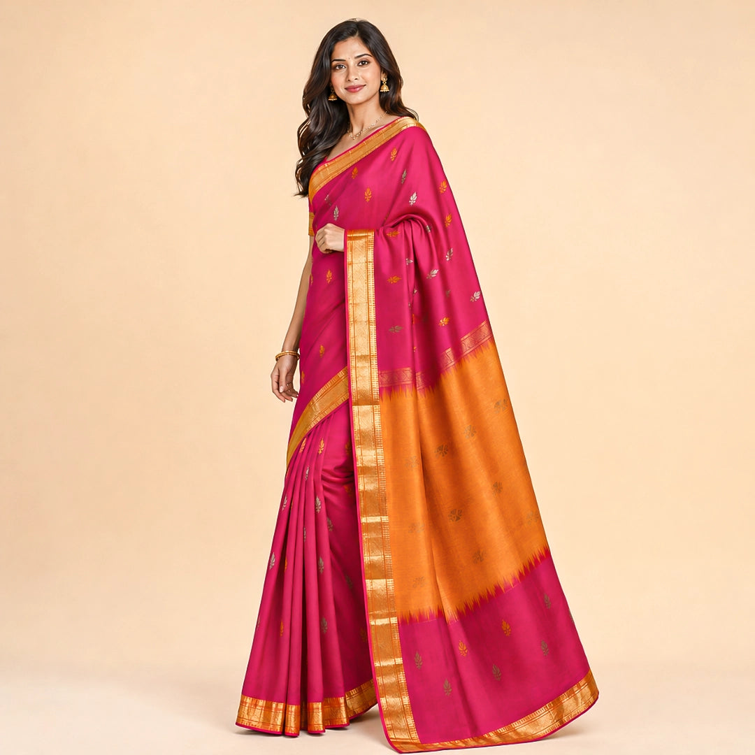 Handloom Uppada Silk Sarees 15
