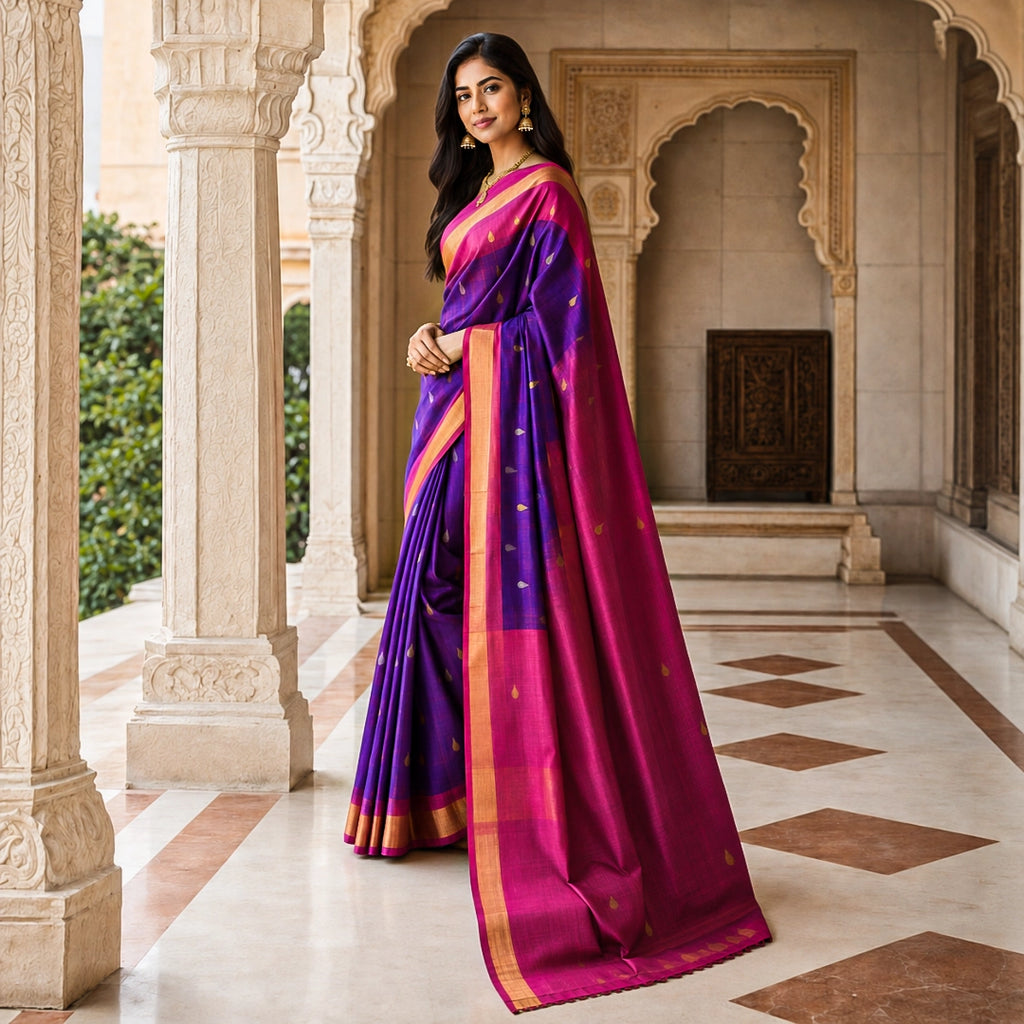 Handloom Uppada Silk Sarees 1