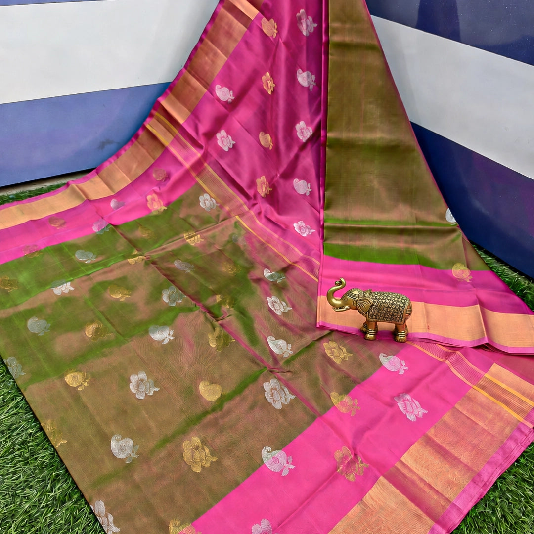 Handloom Uppada Silk Sarees 23