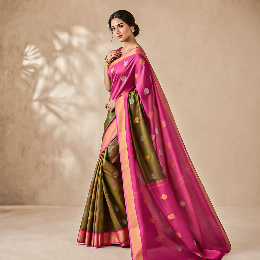 Handloom Uppada Silk Sarees 23