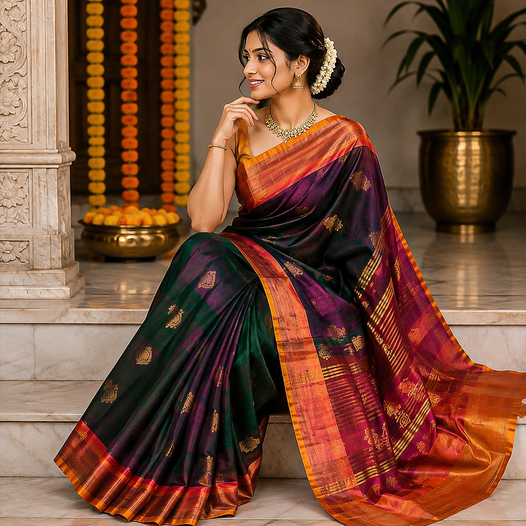 Handloom Uppada Silk Sarees 29